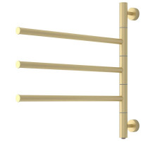 Полотенцесушитель электрический 542x585 шампань матовая Сунержа Триада 022-0822-0540