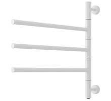 Полотенцесушитель электрический 542x585 белый глянец Сунержа Триада 12-0822-0540