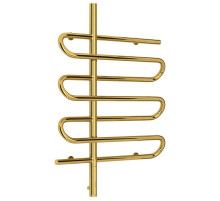 Полотенцесушитель электрический 800х600 золотой МЭМ левый Сунержа Эпатаж 03-0550-8060