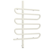 Полотенцесушитель электрический 800х600 античное белое золото МЭМ левый Сунержа Эпатаж 10-0550-8060