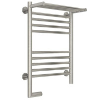 Полотенцесушитель электрический 600х400 сатин МЭМ левый Сунержа Богема с полкой 2.0 071-5206-6040