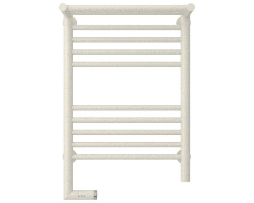 Заказать Полотенцесушитель электрический 600х400 античное белое золото МЭМ левый Сунержа Богема с полкой 2.0 10-5206-6040 в магазине сантехники Santeh-Crystal.ru