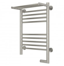 Полотенцесушитель электрический 600х400 сатин МЭМ правый Сунержа Богема с полкой 2.0 071-5207-6040