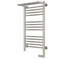 Полотенцесушитель электрический 800х400 сатин МЭМ правый Сунержа Богема с полкой 2.0 071-5207-8040