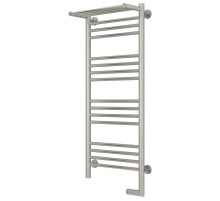 Полотенцесушитель электрический 1000х400 сатин МЭМ правый Сунержа Богема с полкой 2.0 071-5207-1040