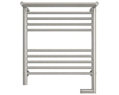 Купить Полотенцесушитель электрический 600х500 сатин МЭМ правый Сунержа Богема с полкой 2.0 071-5207-6050 в магазине сантехники Santeh-Crystal.ru