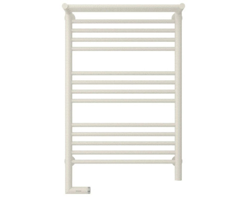 Приобрести Полотенцесушитель электрический 800х500 античное белое золото МЭМ левый Сунержа Богема с полкой 2.0 10-5206-8050 в магазине сантехники Santeh-Crystal.ru