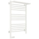 Приобрести Полотенцесушитель электрический 800х500 белый глянец МЭМ левый Сунержа Богема с полкой 2.0 12-5206-8050 в магазине сантехники Santeh-Crystal.ru