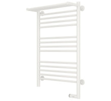 Полотенцесушитель электрический 800х500 белый глянец МЭМ правый Сунержа Богема с полкой 2.0 12-5207-8050