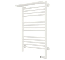 Полотенцесушитель электрический 800х500 белый матовый МЭМ правый Сунержа Богема с полкой 2.0 30-5207-8050