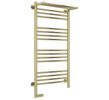 Полотенцесушитель электрический 1000х500 шампань МЭМ левый Сунержа Богема с полкой 2.0 020-5206-1050