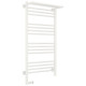 Купить Полотенцесушитель электрический 1000х500 белый глянец МЭМ левый Сунержа Богема с полкой 2.0 12-5206-1050 в магазине сантехники Santeh-Crystal.ru