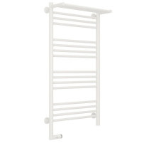 Полотенцесушитель электрический 1000х500 белый матовый МЭМ левый Сунержа Богема с полкой 2.0 30-5206-1050