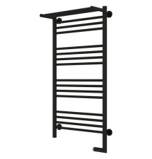 Полотенцесушитель электрический 1000х500 черный матовый МЭМ правый Сунержа Богема с полкой 2.0 31-5207-1050