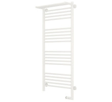 Полотенцесушитель электрический 1200х500 белый матовый МЭМ правый Сунержа Богема с полкой 2.0 30-5207-1250
