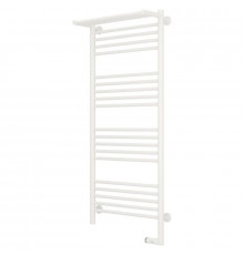Полотенцесушитель электрический 1200х500 белый матовый МЭМ правый Сунержа Богема с полкой 2.0 30-5207-1250