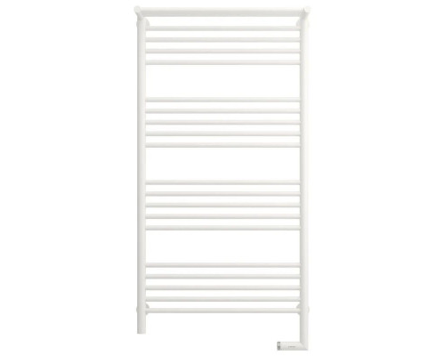 Купить Полотенцесушитель электрический 1200х600 белый матовый МЭМ правый Сунержа Богема с полкой 2.0 30-5207-1260 в магазине сантехники Santeh-Crystal.ru