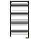 Приобрести Полотенцесушитель электрический 1200х600 черный матовый МЭМ правый Сунержа Богема с полкой 2.0 31-5207-1260 в магазине сантехники Santeh-Crystal.ru