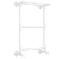 Полотенцесушитель водяной 660х400 белый глянец Сунержа Ренессанс 1386 12-0281-6640