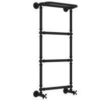 Полотенцесушитель водяной 960х400 черный матовый Сунержа Ренессанс 1386 31-0281-9640