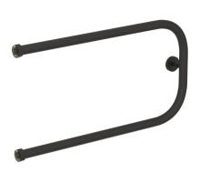 Полотенцесушитель водяной 320х650 темный титан муар Сунержа П-образный+ 15-4003-3265