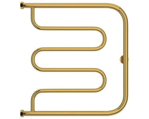 Заказать Полотенцесушитель водяной 600х600 золотой Сунержа Лира+ 03-4011-6060 в магазине сантехники Santeh-Crystal.ru