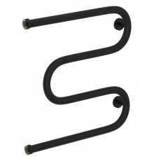 Полотенцесушитель водяной 500х500 черный матовый Сунержа М-образный+ 31-4007-5050