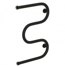 Полотенцесушитель водяной 600х400 черный матовый Сунержа М-образный+ 31-4007-6040