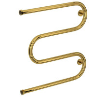 Полотенцесушитель водяной 600x600 золотой Сунержа М-образный+ 03-4007-6060