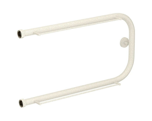 Заказать Полотенцесушитель водяной 320х650 античное белое золото Сунержа П-образный +2 полки 10-4004-3265 в магазине сантехники Santeh-Crystal.ru