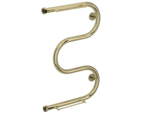 Купить Полотенцесушитель водяной 600х400 шампань Сунержа М-образный +2 полки 020-4008-6040 в магазине сантехники Santeh-Crystal.ru