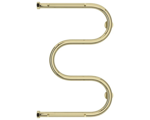 Купить Полотенцесушитель водяной 600х400 шампань Сунержа М-образный +2 полки 020-4008-6040 в магазине сантехники Santeh-Crystal.ru