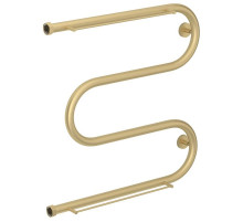 Полотенцесушитель водяной 600х600 шампань матовая Сунержа М-образный +2 полки 022-4008-6060