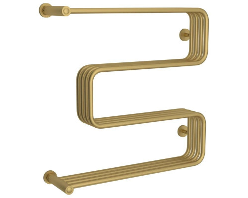 Купить Полотенцесушитель водяной 600х600 золотой матовый Сунержа Фабула М 032-0126-6060 в магазине сантехники Santeh-Crystal.ru