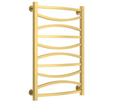 Полотенцесушитель водяной 800х500 золотой матовый Сунержа Ажур 032-0255-8050