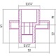 Купить Отражатель с эксцентриком белый матовый Сунержа Tube 30-1507-0000 в магазине сантехники Santeh-Crystal.ru