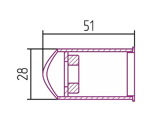 Приобрести Модуль скрытого подключения для МЭМ хром Сунержа d 28мм 00-1522-0028 в магазине сантехники Santeh-Crystal.ru