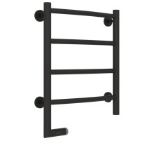 Полотенцесушитель электрический 500х400 темный титан муар МЭМ левый Сунержа Галант 2.0 15-5200-5040