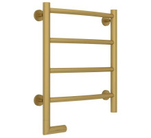 Полотенцесушитель электрический 500х400 золотой матовый МЭМ левый Сунержа Галант 2.0 032-5200-5040