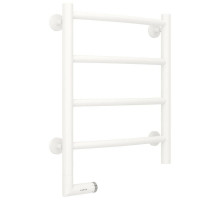 Полотенцесушитель электрический 500х400 белый матовый МЭМ левый Сунержа Галант 2.0 30-5200-5040