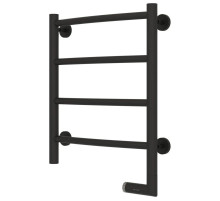 Полотенцесушитель электрический 500х400 темный титан муар МЭМ правый Сунержа Галант 2.0 15-5201-5040