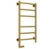 Полотенцесушитель электрический 800х400 состаренная латунь МЭМ левый Сунержа Галант 2.0 051-5200-8040