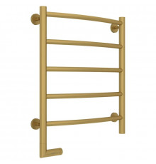 Полотенцесушитель электрический 600х500 золотой матовый МЭМ левый Сунержа Галант 2.0 032-5200-6050