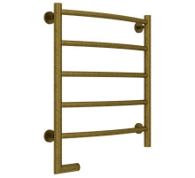 Полотенцесушитель электрический 600х500 состаренная бронза МЭМ левый Сунержа Галант 2.0 05-5200-6050