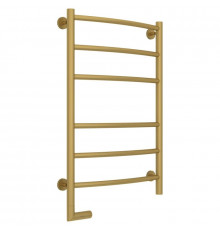 Полотенцесушитель электрический 800х500 золотой матовый МЭМ левый Сунержа Галант 2.0 032-5200-8050