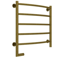 Полотенцесушитель электрический 600х600 состаренная бронза МЭМ левый Сунержа Галант 2.0 05-5200-6060