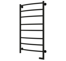 Полотенцесушитель электрический 1000х600 черный матовый МЭМ правый Сунержа Галант 2.0 31-5201-1060
