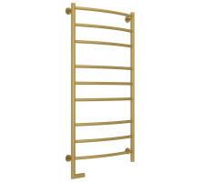 Полотенцесушитель электрический 1200х600 золотой матовый МЭМ левый Сунержа Галант 2.0 032-5200-1260
