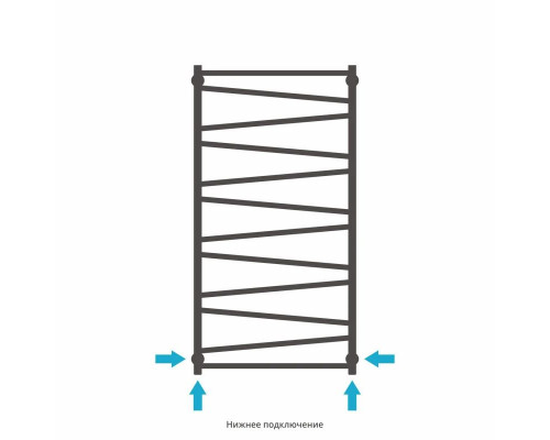 Приобрести Полотенцесушитель водяной 1200х600 сатин Сунержа Сирокко 071-0253-1260 в магазине сантехники Santeh-Crystal.ru