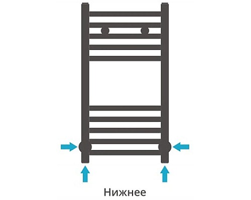 Купить Полотенцесушитель водяной 600х300 сатин Сунержа Модус 071-0250-6030 в магазине сантехники Santeh-Crystal.ru